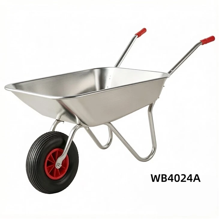 All Metal Wheelbarrow
