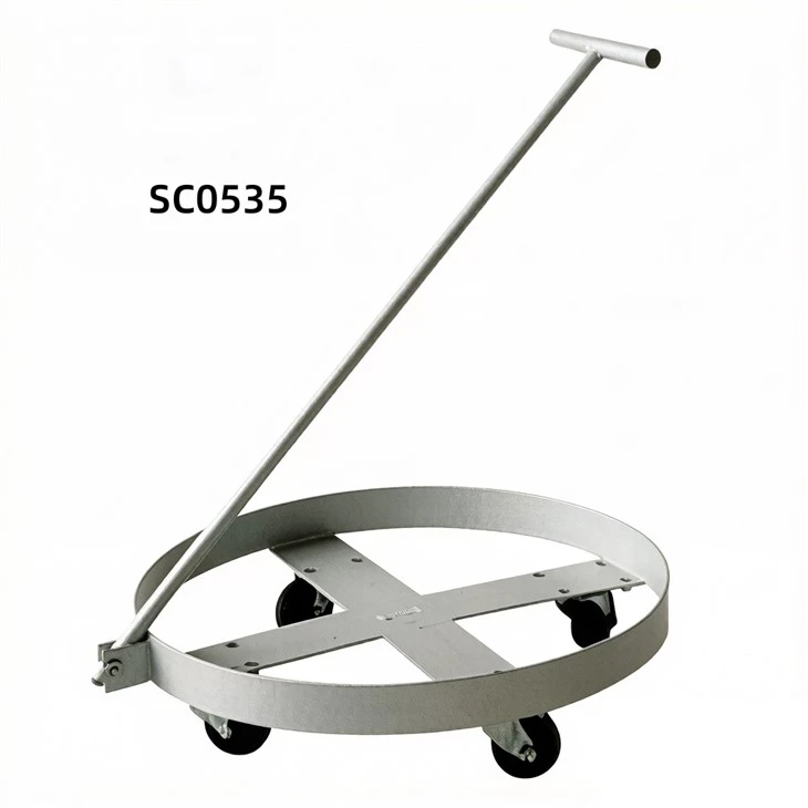 Barrel Dolly With Casters