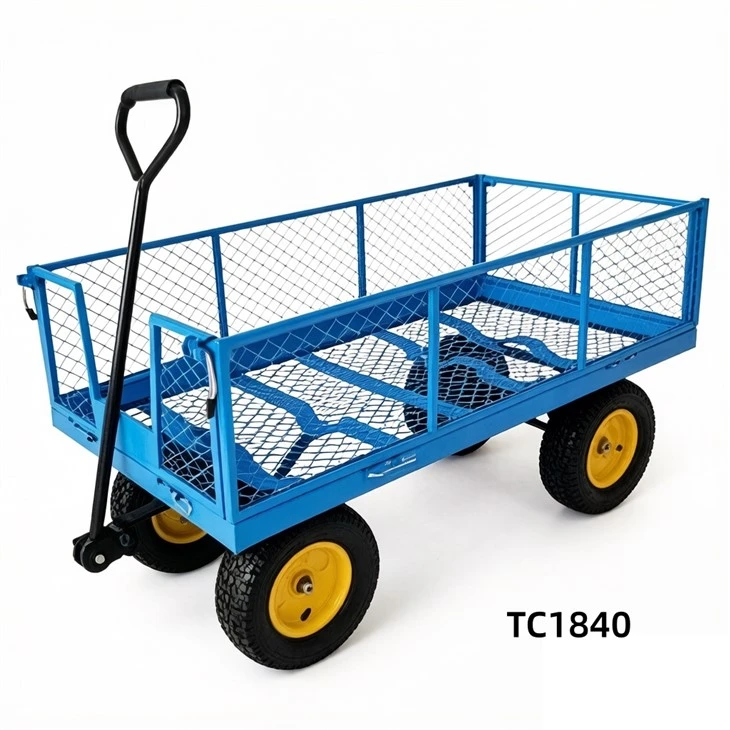 Heavy Duty Steel Mesh Cart