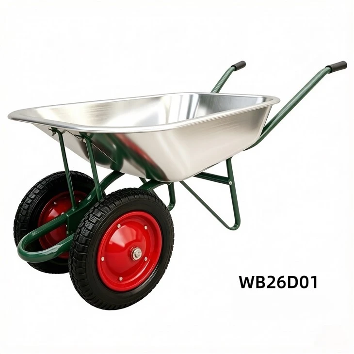 Metal 2 Wheel Wheelbarrow