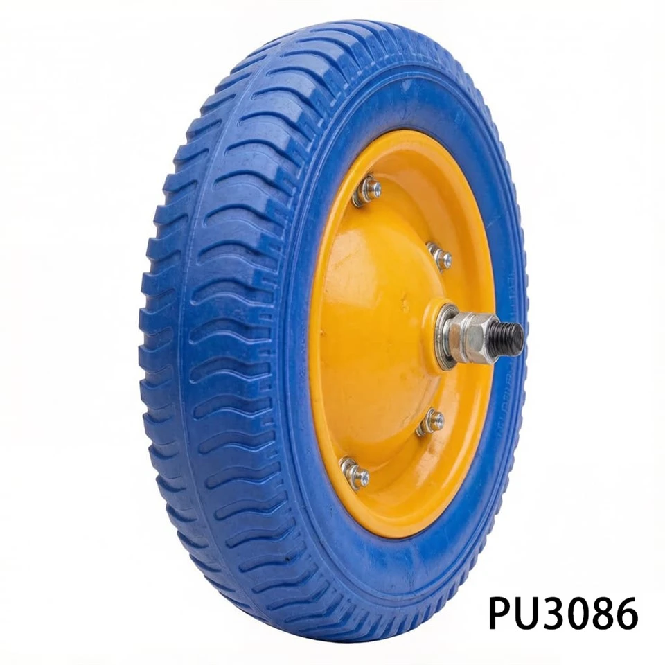 PU Foam Wheel With Steel Axle