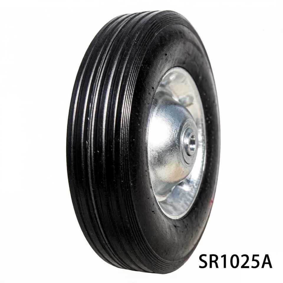 Solid Rubber Wheel For Industrial Trolley